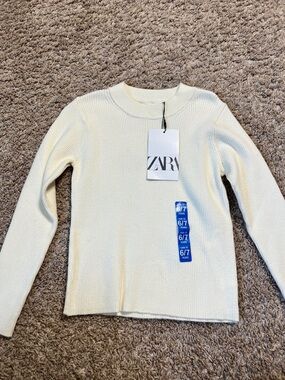 Zara kids cream Sweater